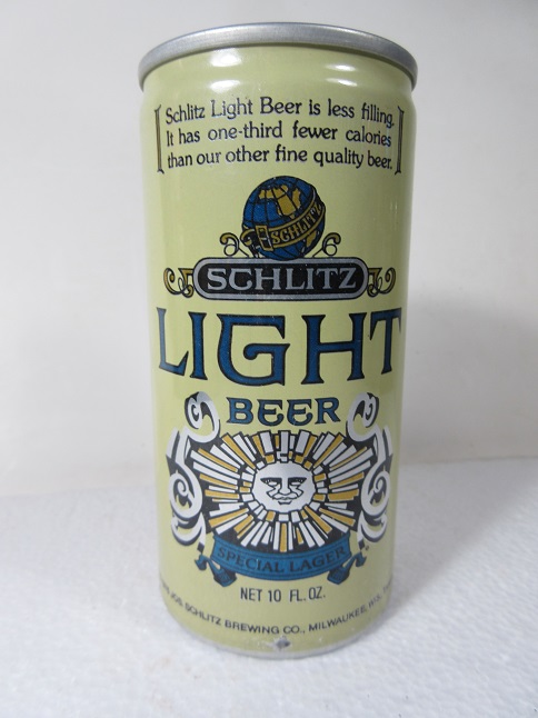 Schlitz Light - 1976 - 10oz - T/O