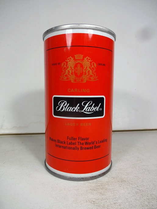 Black Label Lager Beer - L41-34 - black lettering - T/O