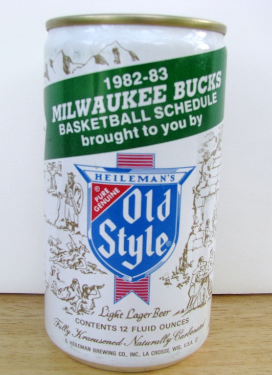 Old Style - Milwaukee Bucks 1982-83 Schedule - Click Image to Close