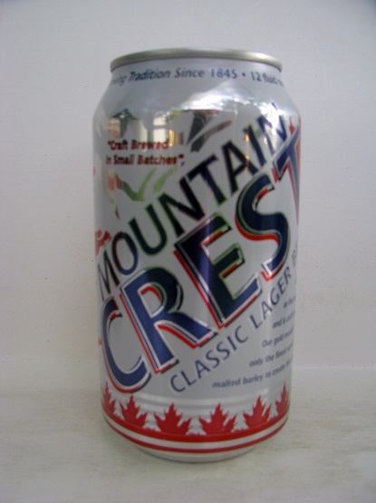 Mountain Crest Classic Lager - Click Image to Close