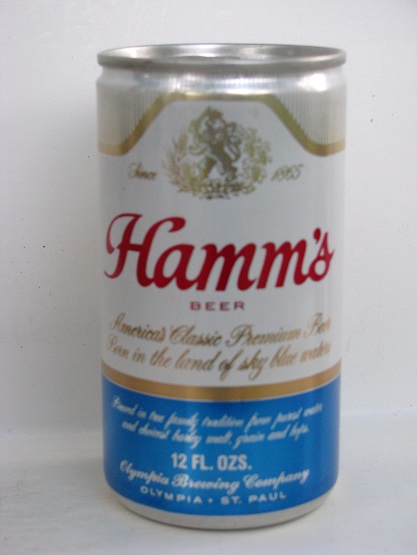 Hamm's - Olympia - aluminum - no UPC - Click Image to Close