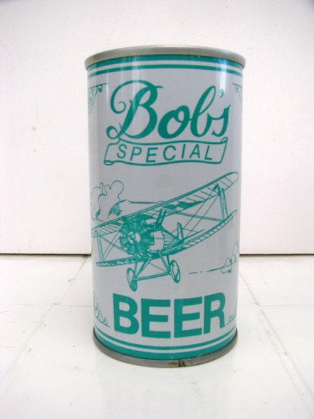 Bob's Special Beer - green / white - Click Image to Close