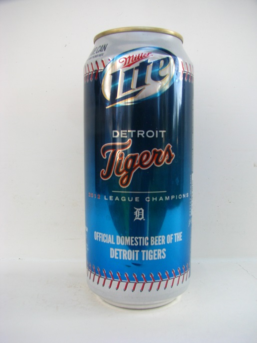 Miller Lite - Detroit Tigers - 16oz - Click Image to Close