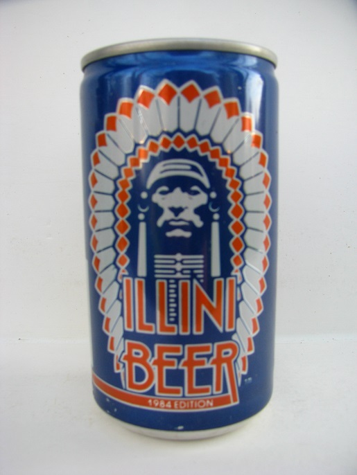 Illini Beer - 1984 - blue