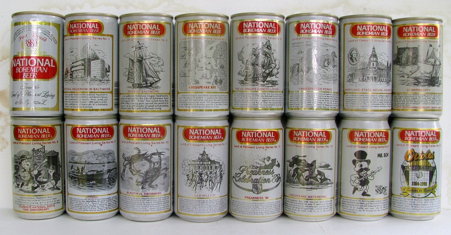 National Boh - Land of Pleasant Living Series - 15 cans - Click Image to Close