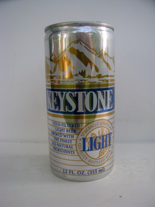 Keystone Light - T12 - silver - Click Image to Close