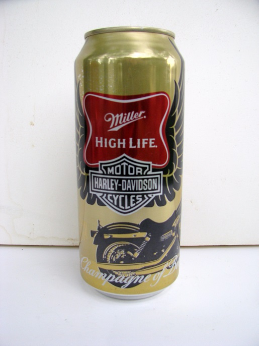 Miller High Life - Harley-Davidson - 2013 Street Bob - 16oz