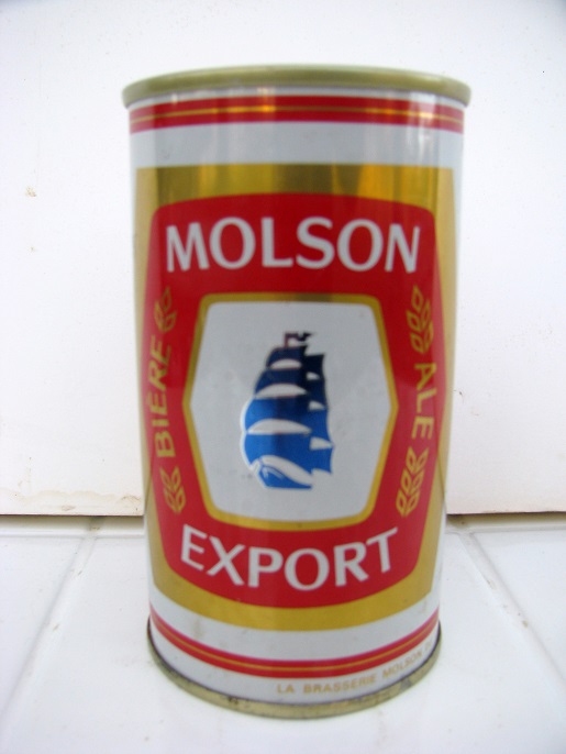 Molson Export - SS - w red stripes - T/O