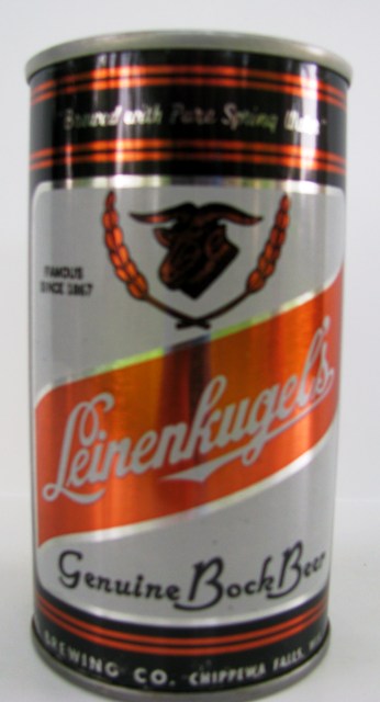 Leinenkugel's - Genuine Bock Beer - on 1 line - white ltrs - Click Image to Close