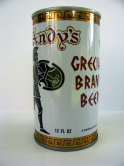 Andy's Grecian Brand Beer - Click Image to Close
