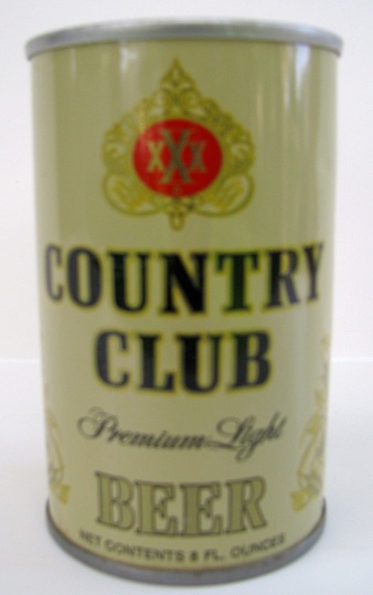 Country Club Beer - 8oz - SS - Click Image to Close