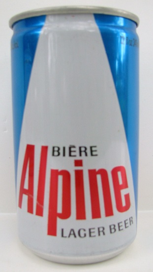 Alpine - aluminum - blue & white