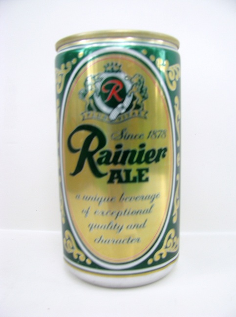 Rainier Ale - green w gold oval - Click Image to Close