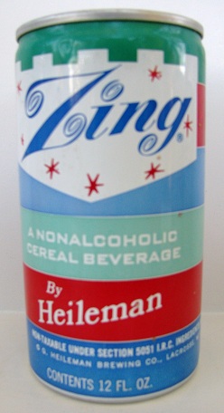 Zing by Heileman - Click Image to Close