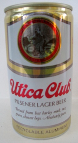 Utica Club - gold/white - Click Image to Close