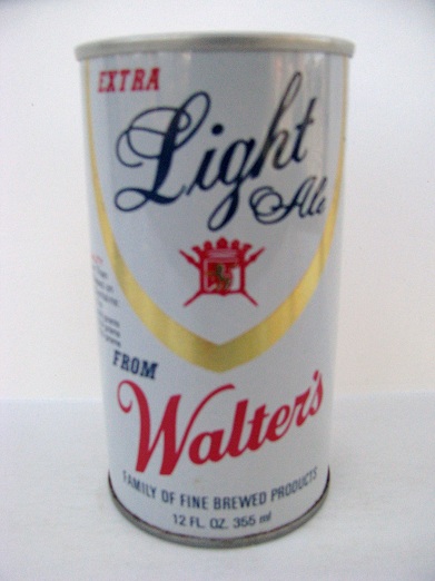 Walter's Extra Light Ale - SS - Click Image to Close