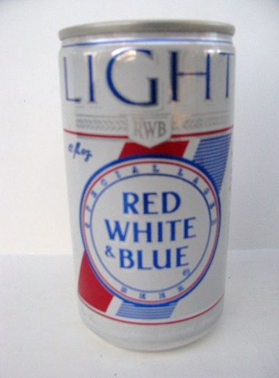 Red White & Blue Light - lg ltrs