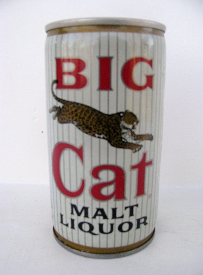 Big Cat Malt Liquor - crimped - Click Image to Close