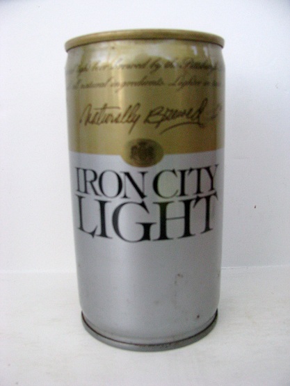 Iron City Light - crimped - 96 cals tf & no UPC - Click Image to Close