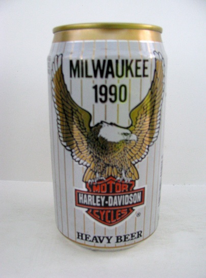 Harley-Davidson Heavy Beer - Milwaukee 1990 - Click Image to Close