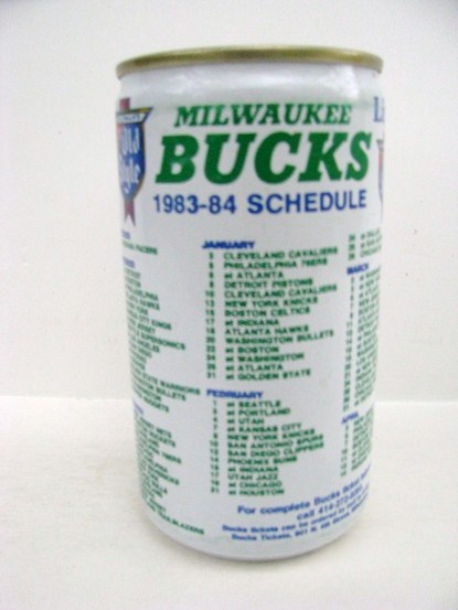 Old Style - Milwaukee Bucks 1983-84 Schedule