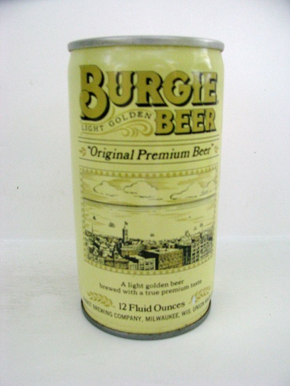 Burgie Beer - Original Premium Beer - Pabst - T/O - Click Image to Close