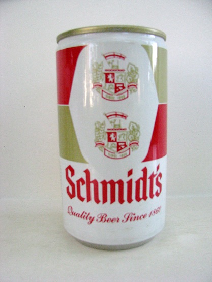 Schmidt's - 2 crests - red & white