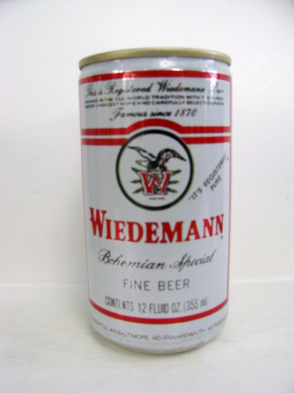 Wiedemann Bohemian Special - 12oz - 355ml - Click Image to Close