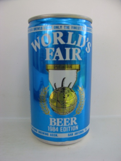 World's Fair Beer - 1984 Edition - blue - Click Image to Close