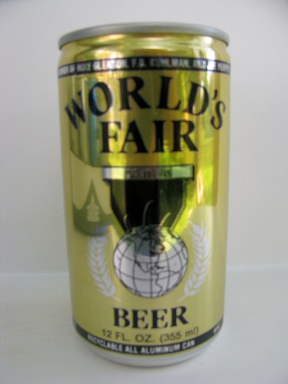 World's Fair Beer - gold