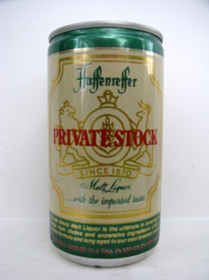 Haffenreffer Private Stock Malt Liquor - Click Image to Close