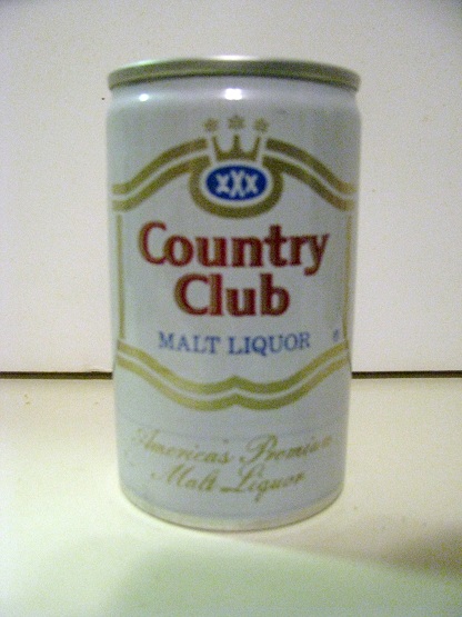 Country Club Malt Liquor - 8oz - soft punch top - Click Image to Close