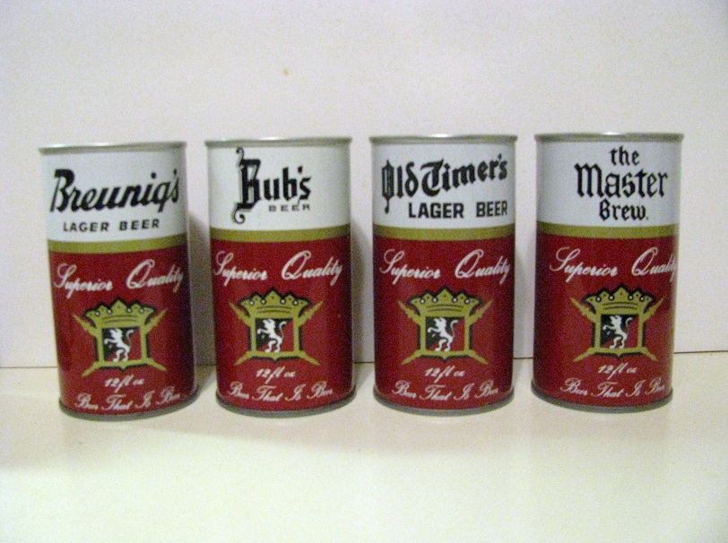 Walter's 'Soup Can' set - 4 cans - Click Image to Close