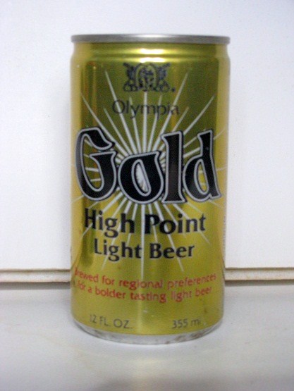 Olympia Gold - High Point Light Beer - Click Image to Close