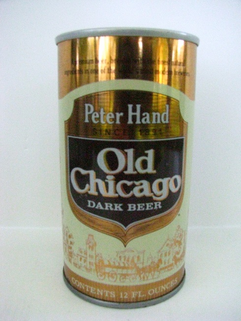 Old Chicago Dark - 'Peter Hand' in white & small 1891 - Click Image to Close