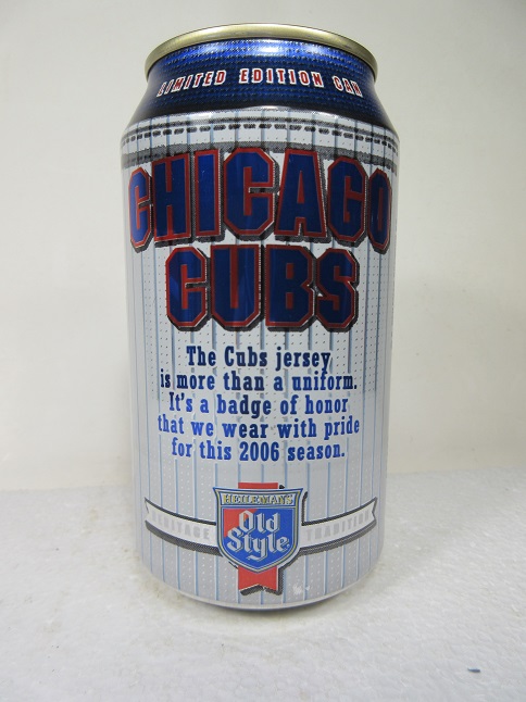 Old Style - Cubs - 2006 Limited Edition Can - Uniform - Click Image to Close