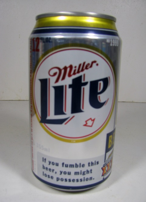 Lite Beer - Super Bowl XXXIII - Click Image to Close