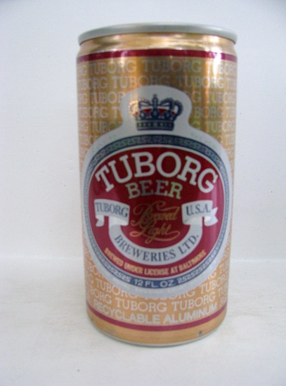 Tuborg Beer - 'Brewed Under License at Baltimore' - Click Image to Close