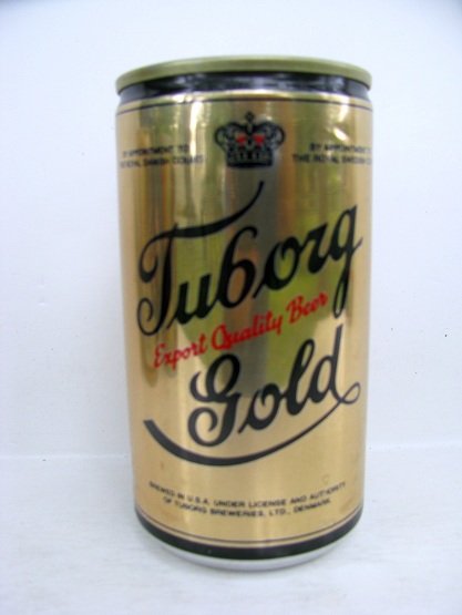 Tuborg Gold - Certificate Of Authenticity - 2 signatures - Click Image to Close